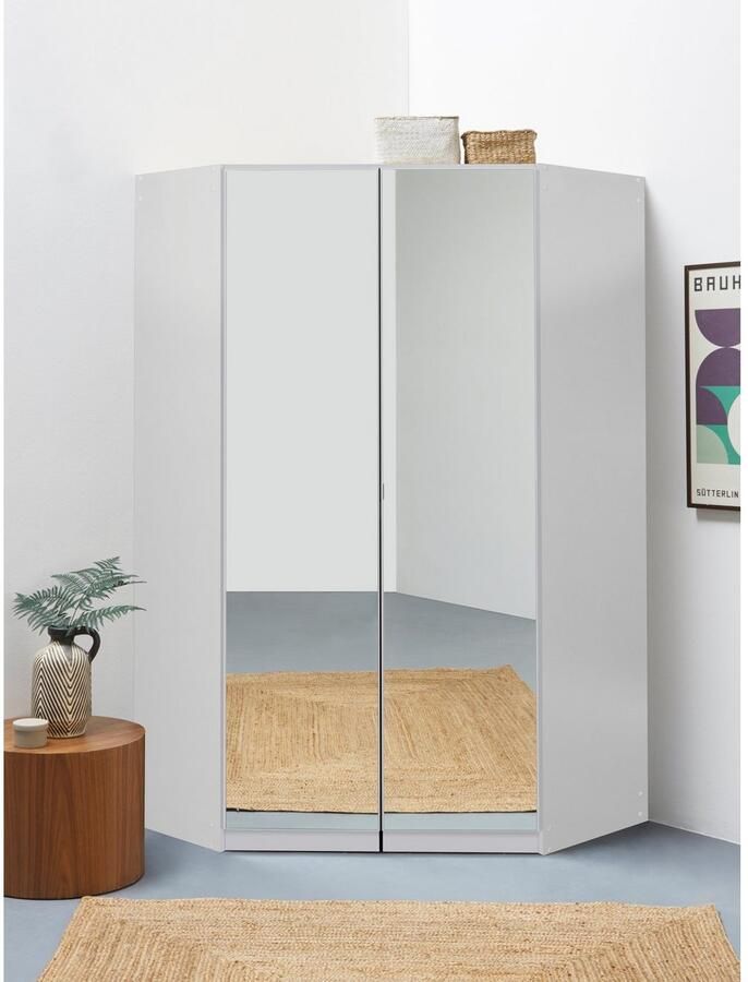 OTTO Hoekkast Kledingkast VANDOR volledig uitgerust veel opbergruimte spiegel volledig made in germany - Foto 7