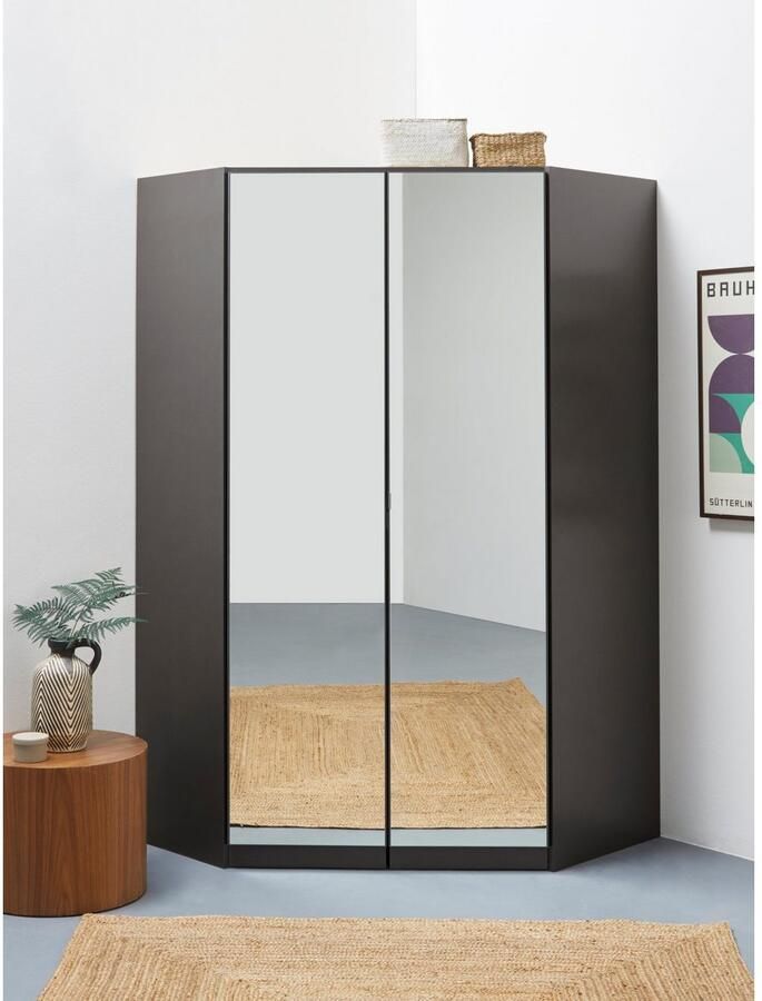 OTTO Hoekkast Kledingkast VANDOR volledig uitgerust veel opbergruimte spiegel volledig made in germany - Foto 8