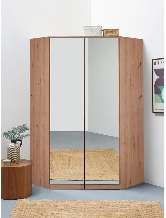 OTTO Hoekkast Kledingkast VANDOR volledig uitgerust veel opbergruimte spiegel volledig made in germany - Foto 7