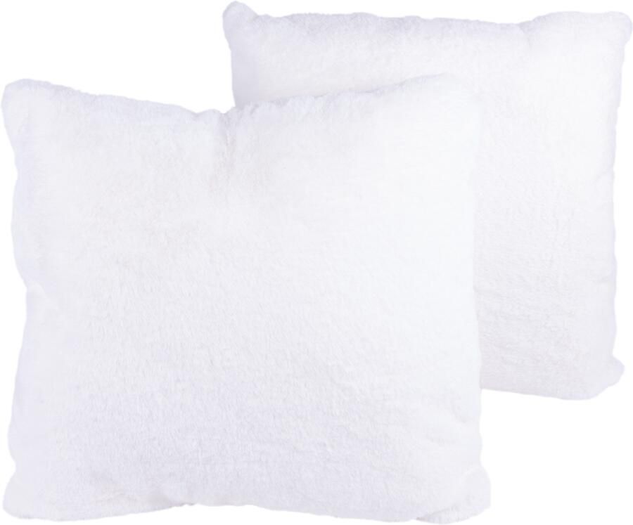 OTTO Kenda Sand Vachtkussen Decoratiekussens Aimee 625 2-pack Kussen inclusief vulling met pluizige stofhoes (1 stuk) - Foto 5