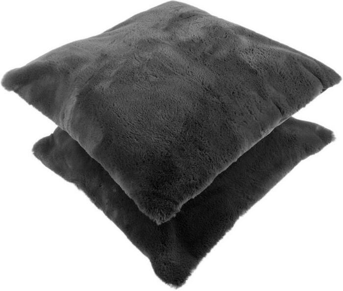 OTTO Kenda Sand Vachtkussen Decoratiekussens Aimee 625 2-pack Kussen inclusief vulling met pluizige stofhoes (1 stuk) - Foto 4