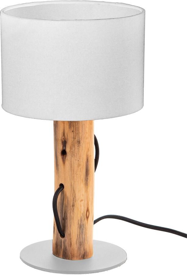 OTTO Nowa Tafellamp NORIN Tafellamp van natuurlijk hout 1x E14 (1 stuk) - Foto 3