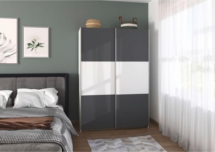 OTTO Schuifdeurkast Paully Slaapkamerkast Garderobe ´s Choice Prijsknaller Kledingkast breedte 131 cm bestseller MADE IN GERMANY RAUCH kast - Foto 11