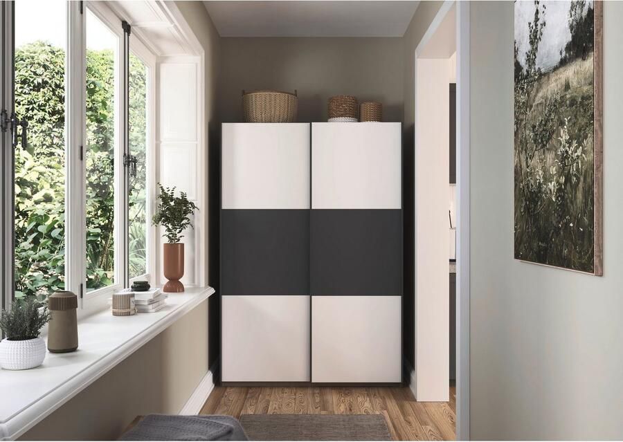 OTTO Schuifdeurkast Paully Slaapkamerkast Garderobe ´s Choice Prijsknaller Kledingkast breedte 131 cm bestseller MADE IN GERMANY RAUCH kast - Foto 10