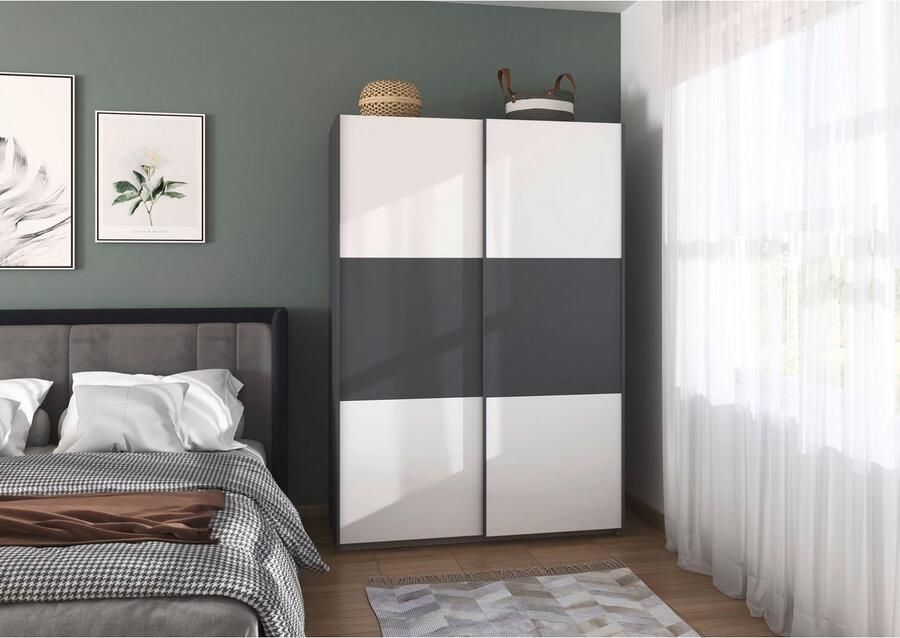 OTTO Schuifdeurkast Paully Slaapkamerkast Garderobe ´s Choice Prijsknaller Kledingkast breedte 131 cm bestseller MADE IN GERMANY RAUCH kast - Foto 11