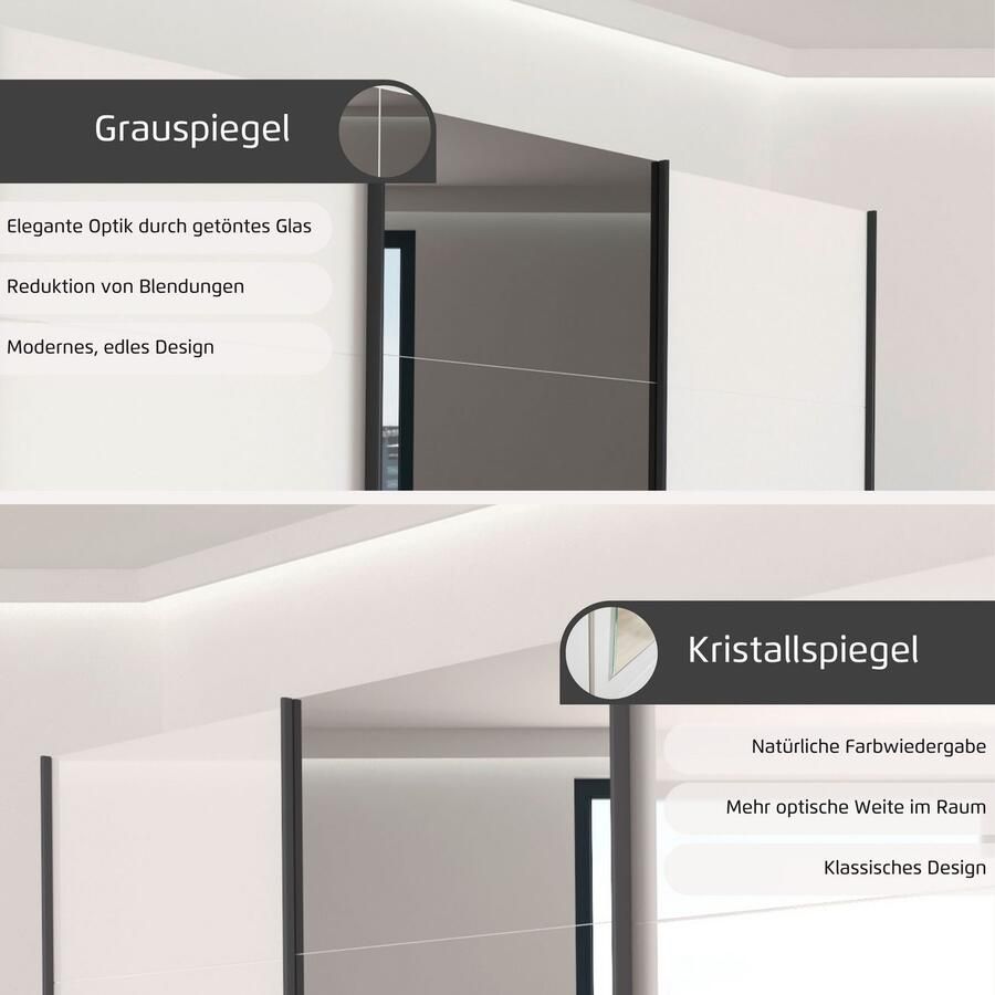 OTTO Schuifdeurkast Slaapkamerkast BESTSELLER kledingkast kast garderobe FERRIS - Foto 11