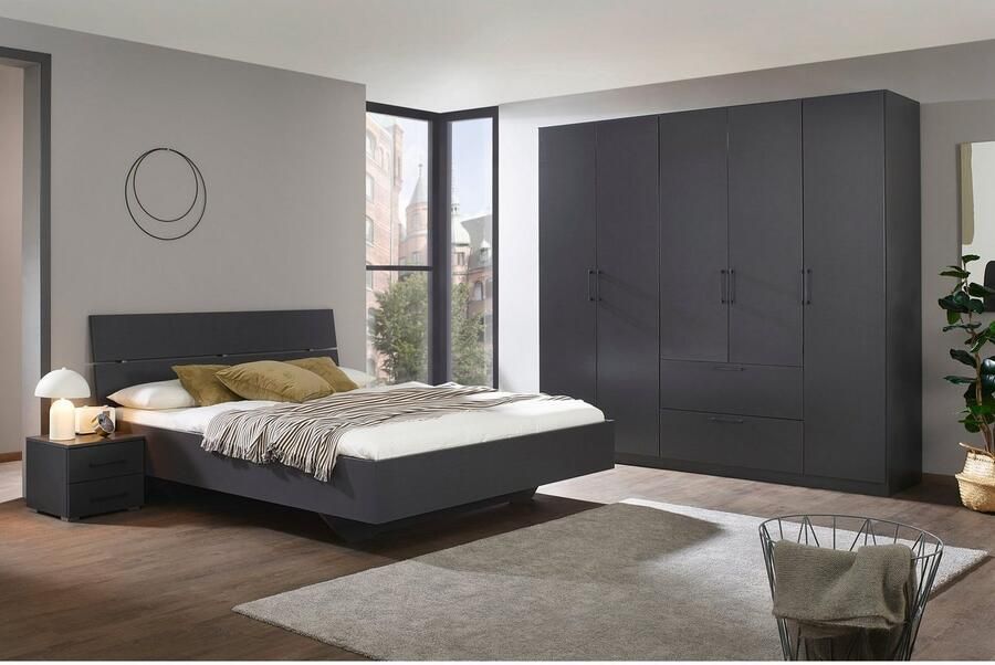 OTTO Slaapkamerserie Compleet slaapkamer Challenger (Set van 4 delen) Kast 2 breedtes bed 3 breedtes 2 nachttafels MADE IN GERMANY - Foto 18