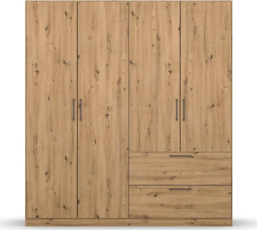 OTTO Slaapkamerserie Compleet slaapkamer Challenger (Set van 4 delen) Kast 2 breedtes bed 3 breedtes 2 nachttafels MADE IN GERMANY - Foto 11