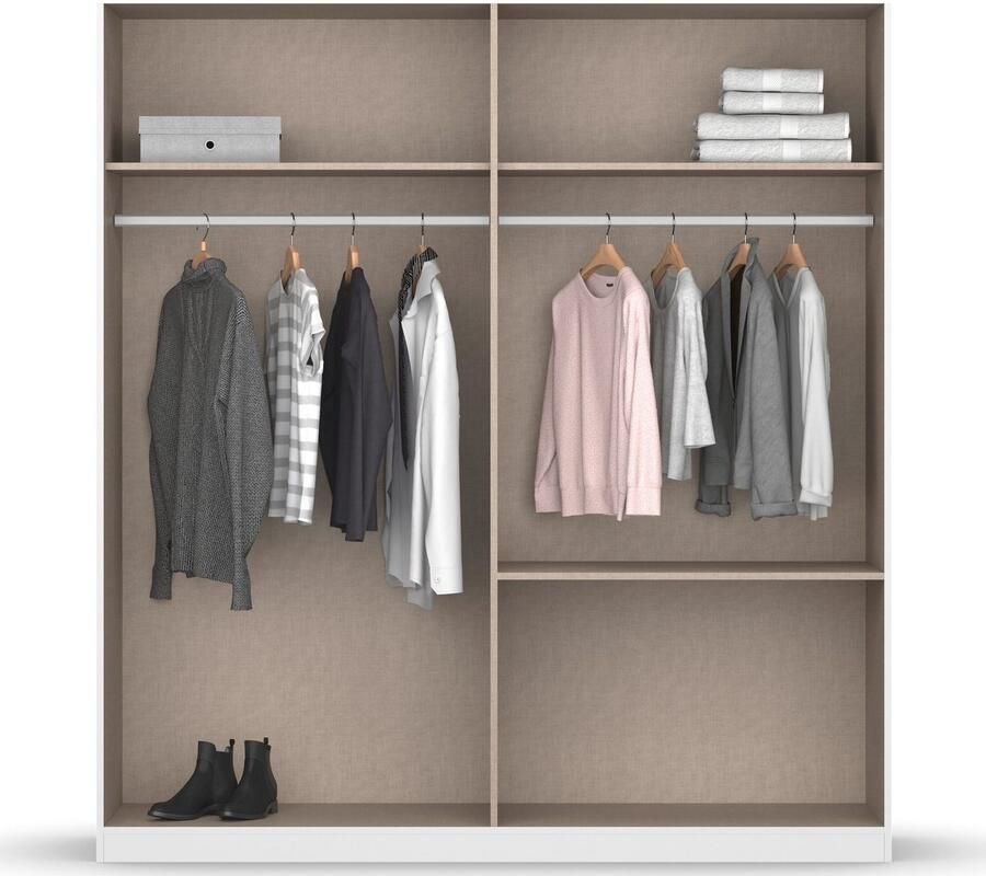 OTTO Slaapkamerserie Compleet slaapkamer Challenger (Set van 4 delen) Kast 2 breedtes bed 3 breedtes 2 nachttafels MADE IN GERMANY - Foto 12