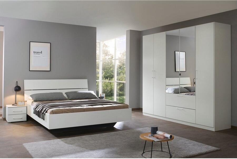 OTTO Slaapkamerserie Compleet slaapkamer Challenger (Set van 4 delen) Kast 2 breedtes bed 3 breedtes 2 nachttafels MADE IN GERMANY - Foto 20