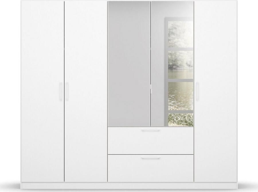 OTTO Slaapkamerserie Compleet slaapkamer Challenger (Set van 4 delen) Kast 2 breedtes bed 3 breedtes 2 nachttafels MADE IN GERMANY - Foto 13