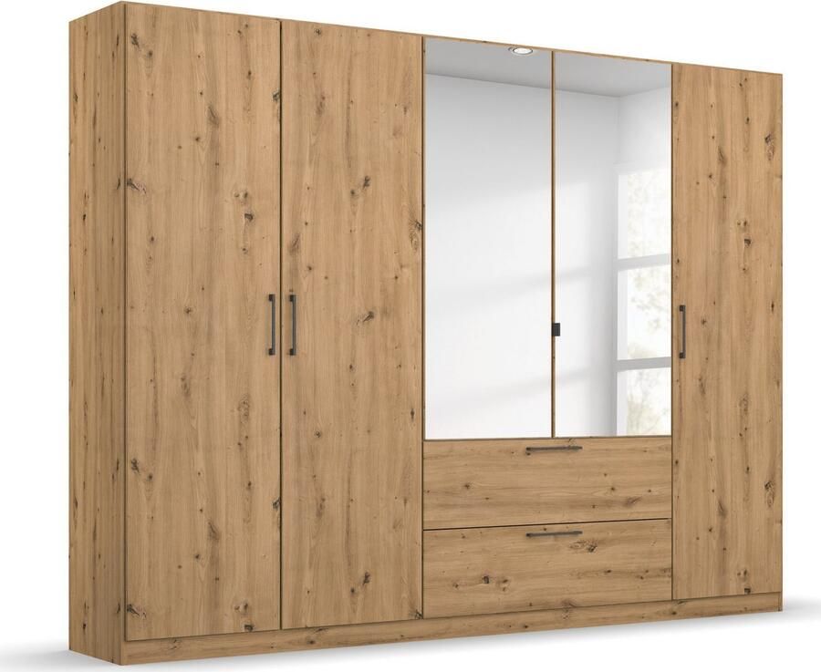 OTTO Slaapkamerserie Compleet slaapkamer Challenger (Set van 4 delen) Kast 2 breedtes bed 3 breedtes 2 nachttafels MADE IN GERMANY - Foto 12