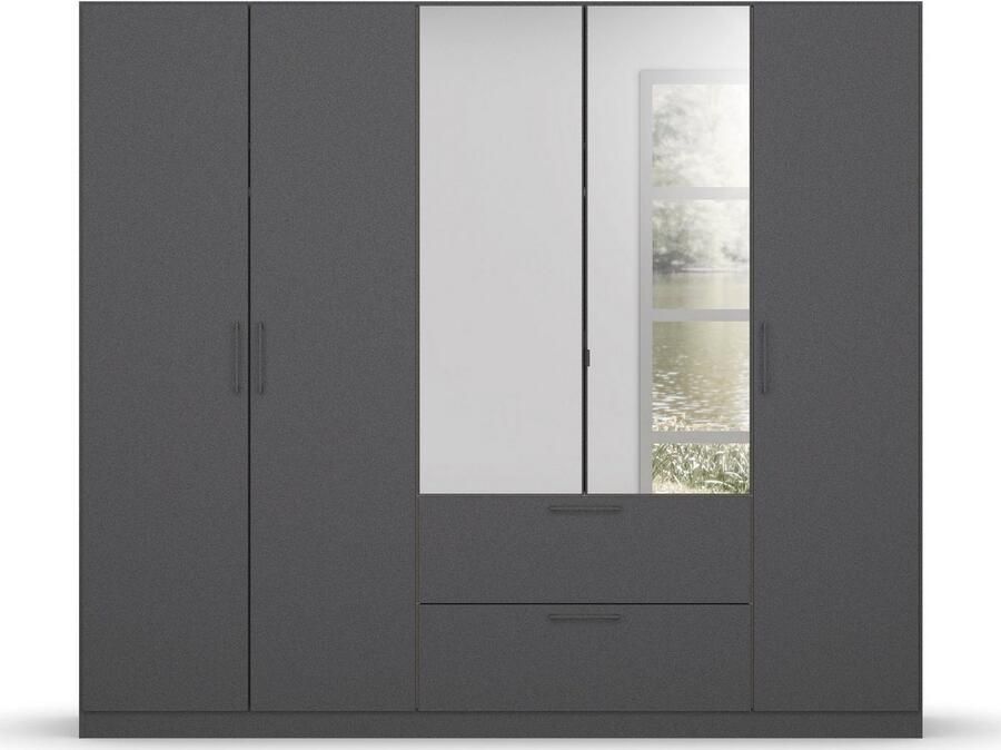 OTTO Slaapkamerserie Compleet slaapkamer Challenger (Set van 4 delen) Kast 2 breedtes bed 3 breedtes 2 nachttafels MADE IN GERMANY - Foto 14