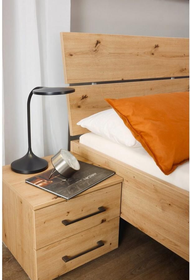 OTTO Slaapkamerserie Compleet slaapkamer Challenger (Set van 4 delen) Kast 2 breedtes bed 3 breedtes 2 nachttafels MADE IN GERMANY - Foto 17