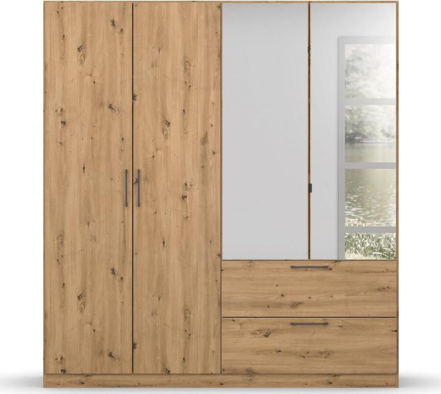 OTTO Slaapkamerserie Compleet slaapkamer Challenger (Set van 4 delen) Kast 2 breedtes bed 3 breedtes 2 nachttafels MADE IN GERMANY - Foto 11