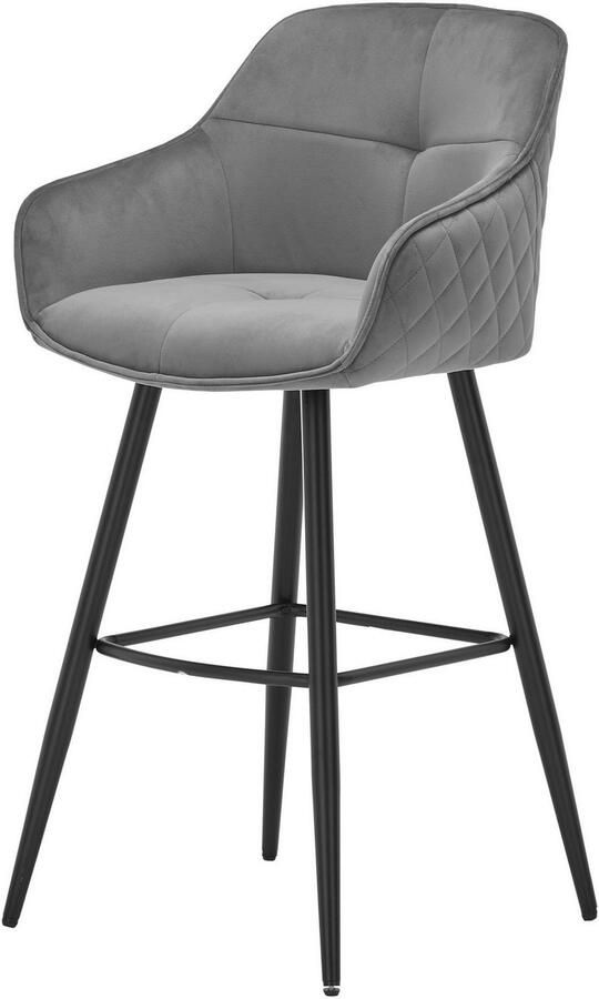 OTTO Stolkom Barkruk EMMA Comfort zithoogte 73 cm 180° draaibaar auto return functie (set 2 stuks) - Foto 5