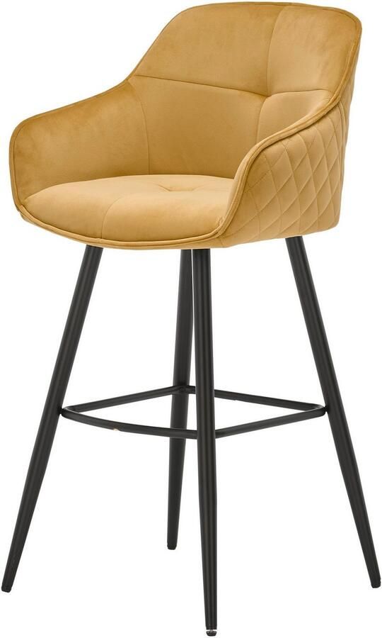 OTTO Stolkom Barkruk EMMA Comfort zithoogte 73 cm 180° draaibaar auto return functie (set 2 stuks) - Foto 5