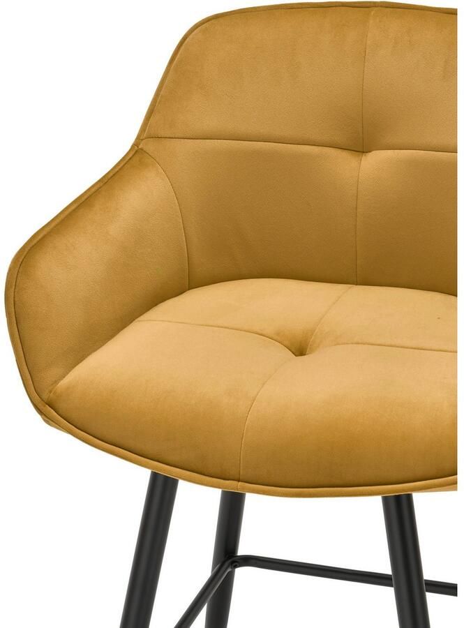 OTTO Stolkom Barkruk EMMA Comfort zithoogte 73 cm 180° draaibaar auto return functie (set 2 stuks) - Foto 3