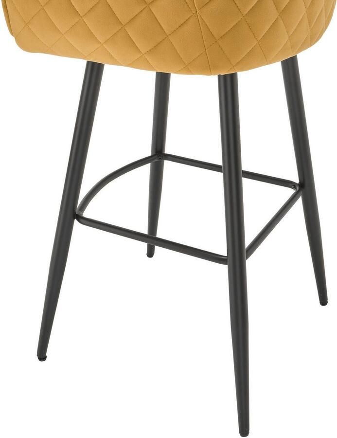 OTTO Stolkom Barkruk EMMA Comfort zithoogte 73 cm 180° draaibaar auto return functie (set 2 stuks)