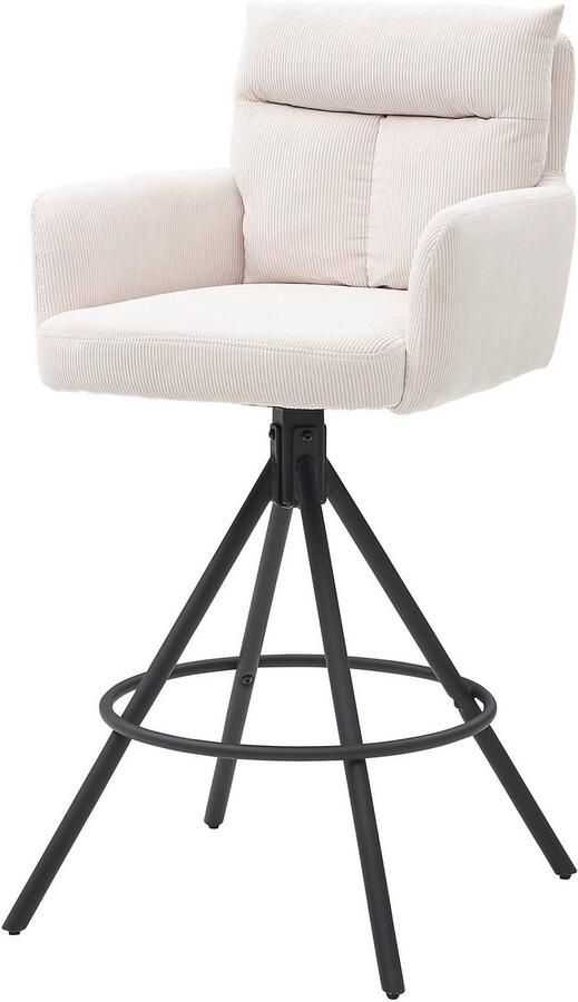 OTTO Stolkom Barkruk Sofia Comfort zithoogte 70 cm 180° draaibaar auto return functie (set 2 stuks) - Foto 6