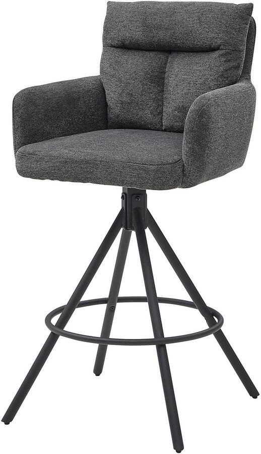 OTTO Stolkom Barkruk Sofia Comfort zithoogte 70 cm 180° draaibaar auto return functie (set 2 stuks) - Foto 6