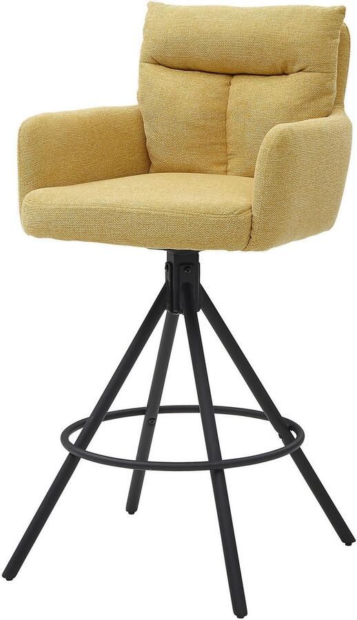 OTTO Stolkom Barkruk Sofia Comfort zithoogte 70 cm 180° draaibaar auto return functie (set 2 stuks) - Foto 5