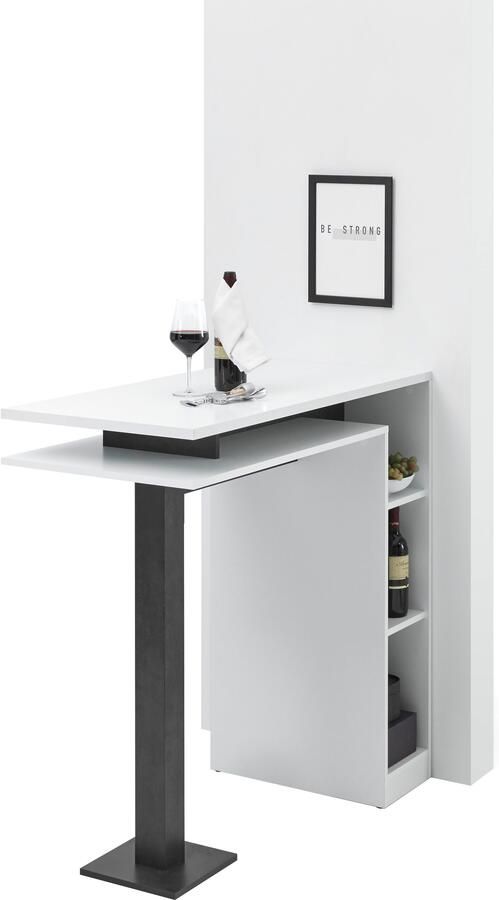 OTTO Stolkom Bartafel Bay wit tafel met opbergruimte - Foto 5