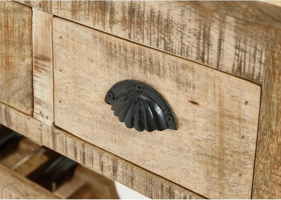 OTTO Stolkom Bartafel FERDI Massief hout barwagen op wielen inclusief dienblad - Foto 2