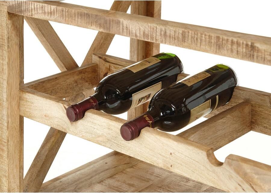 OTTO Stolkom Bartafel FERDI Massief hout barwagen op wielen inclusief dienblad - Foto 3