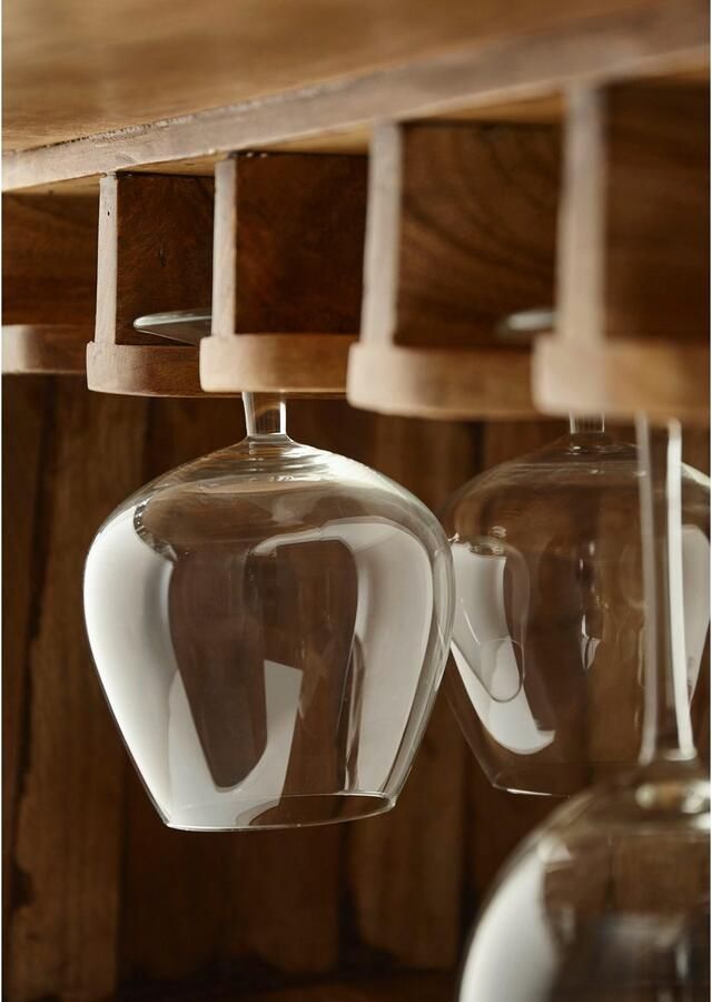 OTTO Stolkom Bartafel Fiasko Massief mango hout in vintage stijl - Foto 3