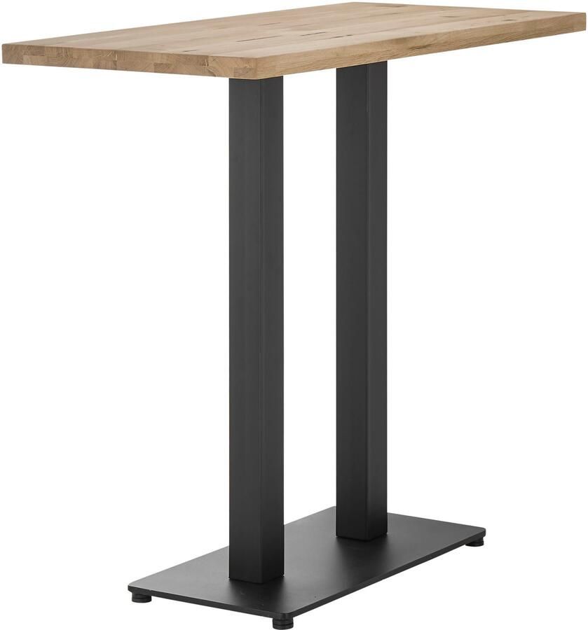 OTTO Stolkom Bartafel Jay eik massief hout geolied hoge tafel BxHxD 120x104x60 cm - Foto 5