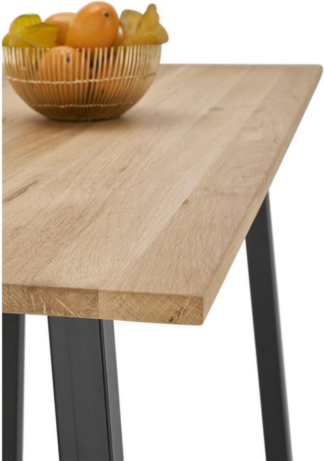 OTTO Stolkom Bartafel Kent eik massief hout geolied hoge tafel BxHxD 120x104x60 cm - Foto 5