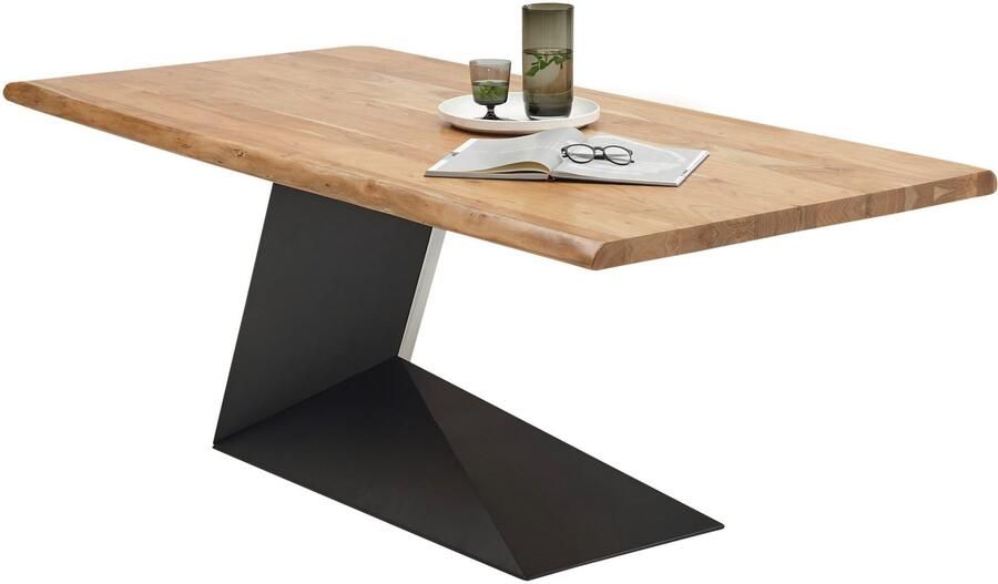 OTTO Stolkom Eettafel Alan eettafel massief hout keuze uit 240 of 200 cm breed Massief acacia oppervlaktebelasting van de tafel ca. 90 kg - Foto 12