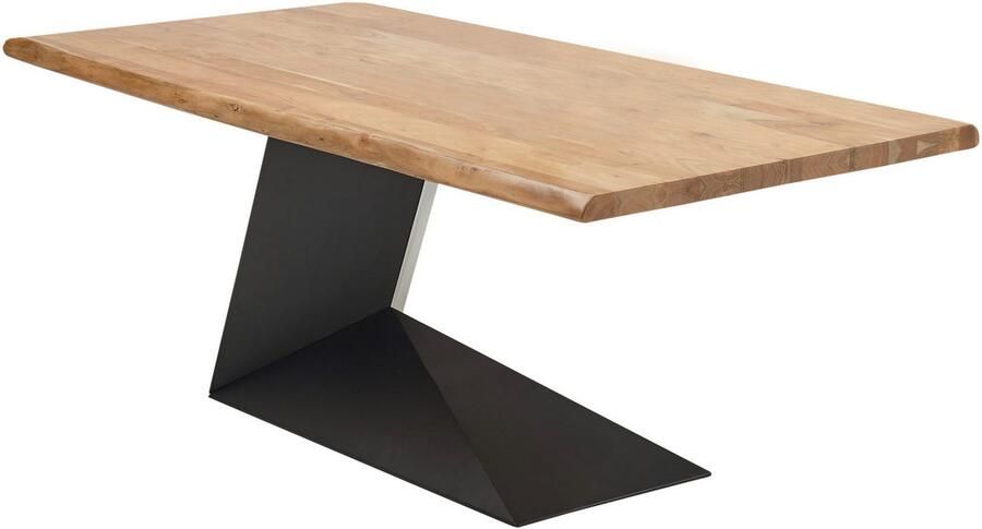 OTTO Stolkom Eettafel Alan eettafel massief hout keuze uit 240 of 200 cm breed Massief acacia oppervlaktebelasting van de tafel ca. 90 kg - Foto 9