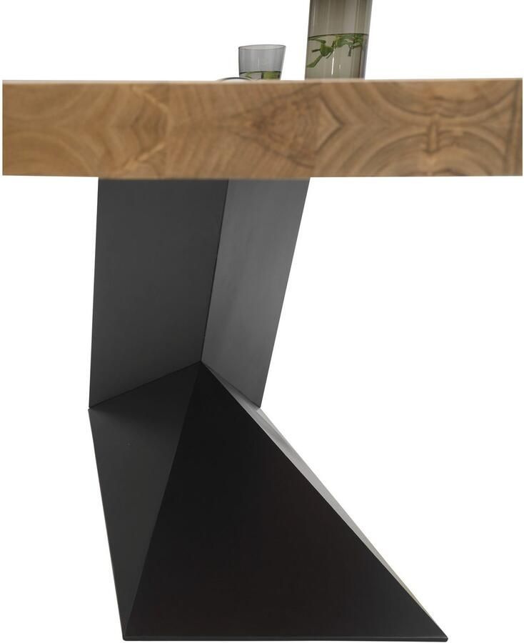 OTTO Stolkom Eettafel Alan eettafel massief hout keuze uit 240 of 200 cm breed Massief acacia oppervlaktebelasting van de tafel ca. 90 kg