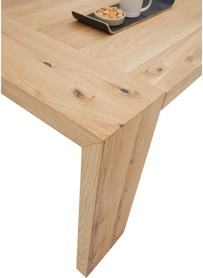 OTTO Stolkom Eettafel Anno eettafel eik massief hout geolied FSC BxHxD 200x76x100 cm Massief eiken geolied FSC -gecertificeerd oppervlaktebelasting tot 90 kg - Foto 4