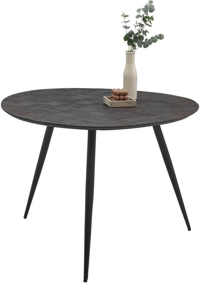 OTTO Stolkom Eettafel JOE Gerecycled massief teak tafel met mozaïekpatroon - Foto 5