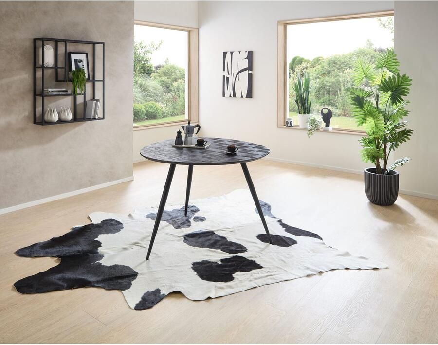 OTTO Stolkom Eettafel JOE Gerecycled massief teak tafel met mozaïekpatroon