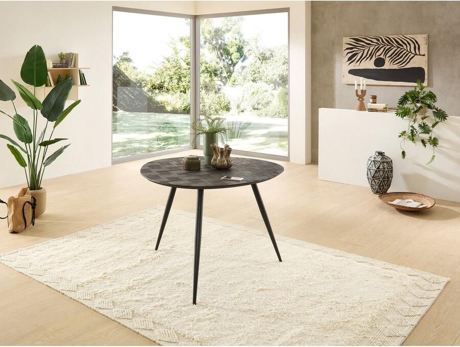 OTTO Stolkom Eettafel JOE Gerecycled massief teak tafel met mozaïekpatroon - Foto 3