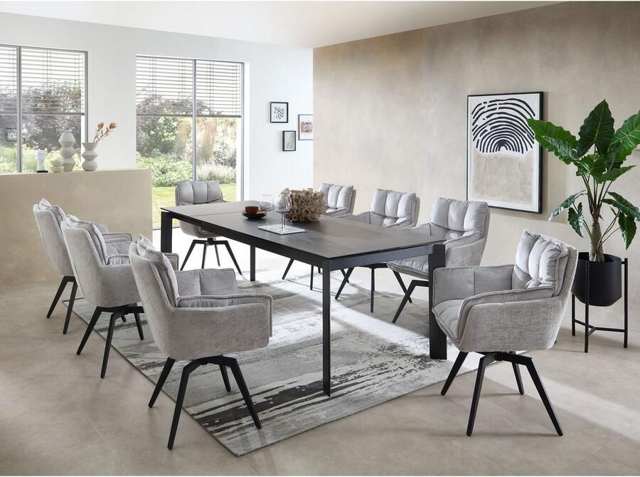 OTTO Stolkom Eettafel Paul eettafel keramiek uitschuifbaar tot 240 cm BxHxD 180x76x95 cm - Foto 2