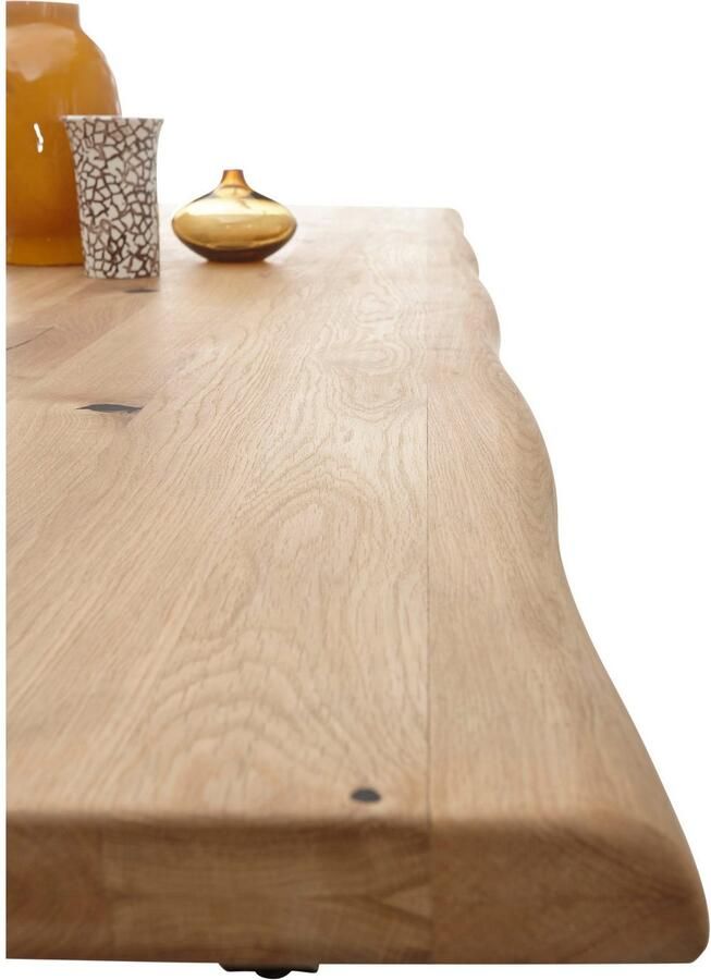 OTTO Stolkom Eettafel TOM TOPSELLER! 200 cm breed massief eikenhout met boomrand - Foto 2
