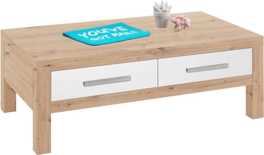 OTTO Stolkom Salontafel Balin 1 met lades tafel in canyon eik of artisan eik decor - Foto 3