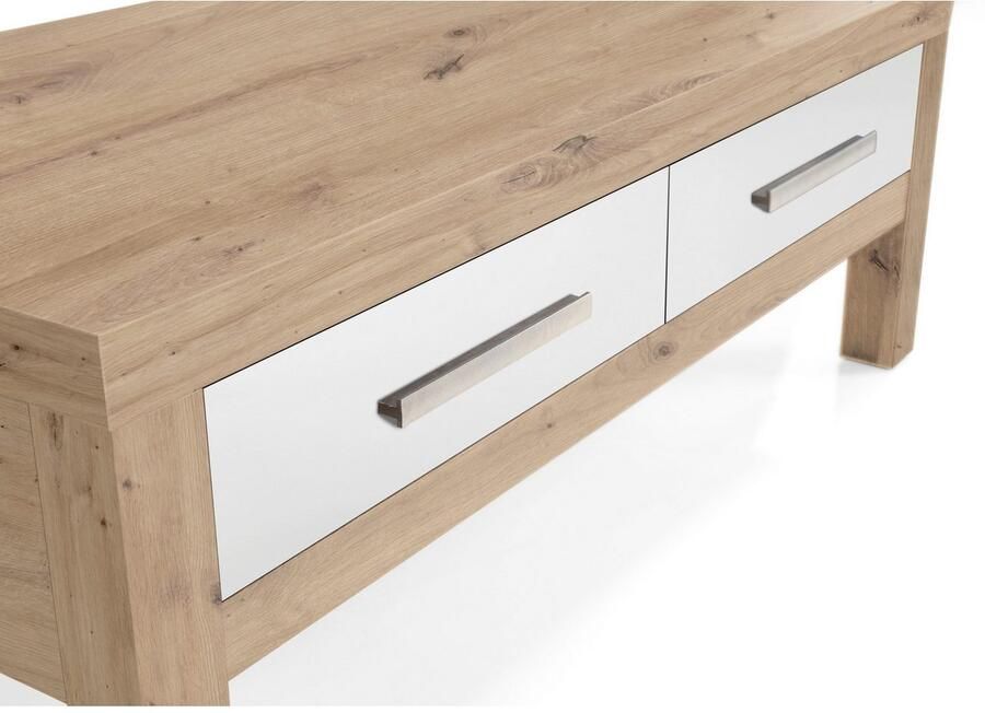 OTTO Stolkom Salontafel Balin 1 met lades tafel in canyon eik of artisan eik decor