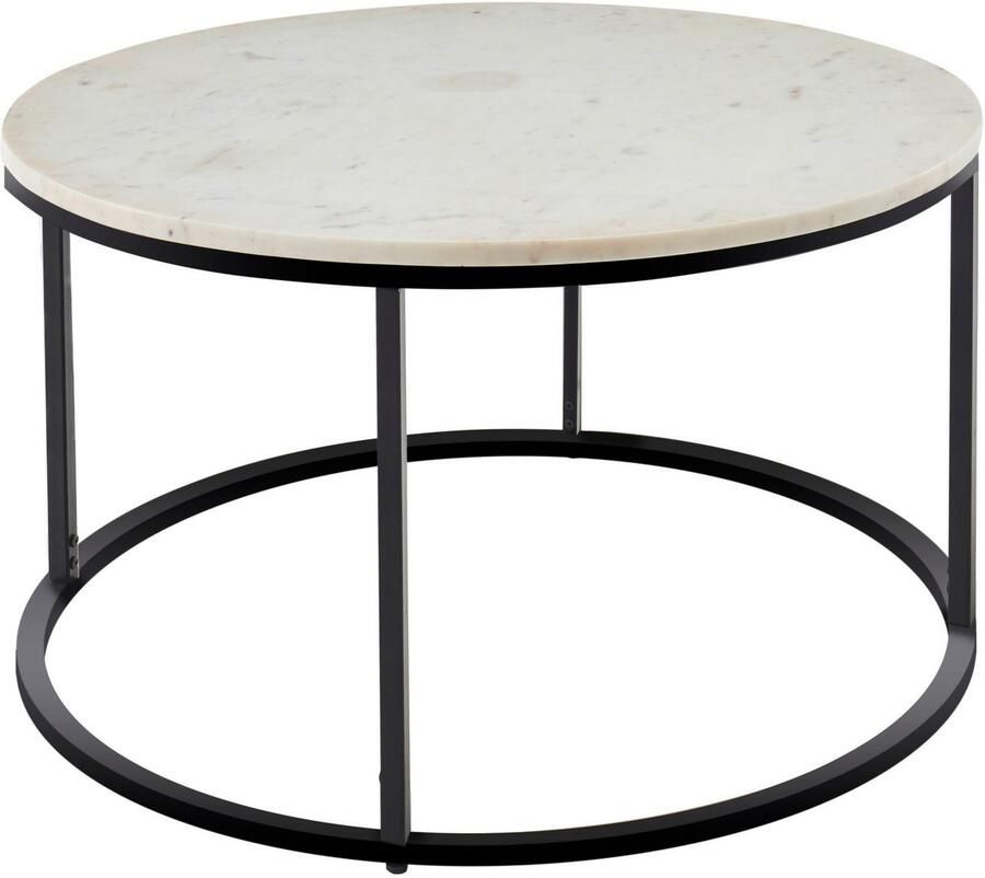 OTTO Stolkom Salontafel Belfort rond marmer tafel in wit of zwart
