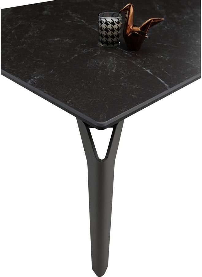 OTTO Stolkom Salontafel Bibi Zwarte keramiek salontafel in edele uitstraling