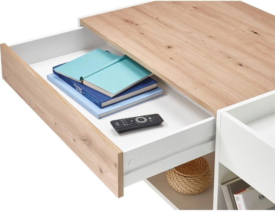 OTTO Stolkom Salontafel Emil rollend tafel met lade met push to open - Foto 2