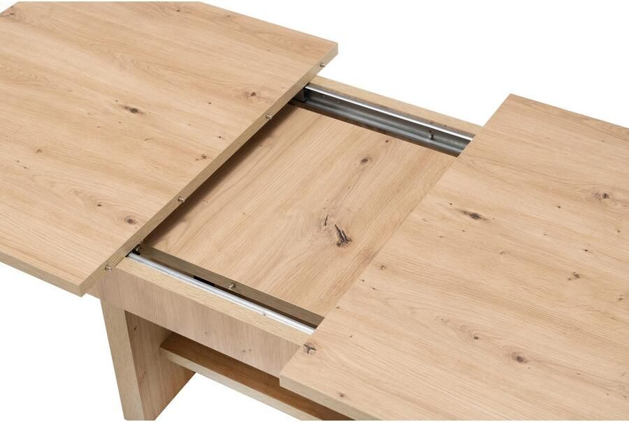 OTTO Stolkom Salontafel Event hoogte verstelbaar uitschuifbaar BxHxD 110-150x48-63x65 cm Hoogte verstelbaar met liftmechaniek en uittrekbaar in 3 kleurvarianten - Foto 4