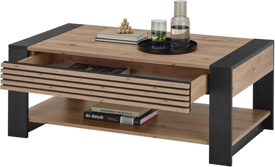 OTTO Stolkom Salontafel Felipe TOPSELLER! met lade woonkamer tafel in eik artisan decor - Foto 8