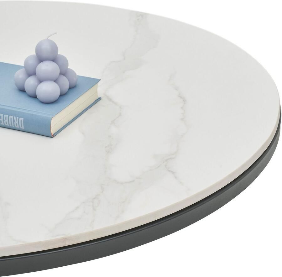 OTTO Stolkom Salontafel Gino 2-delig set keramiek tafel gemarmerd