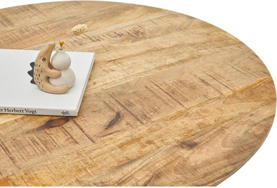 OTTO Stolkom Salontafel Gloria rond massief mango hout - Foto 3